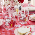 Snoopy Valentine's Day Tumblers, Set of 4