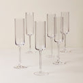 Tuscany Classics Straight Flutes, Set of 6