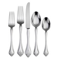 Boutonniere 20 Piece Everyday Flatware Set, Service For 4