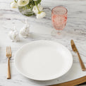 Profile White Porcelain 4-Piece Accent Plate Set