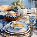 Blue Bay Melamine 16-Piece Dinnerware Set